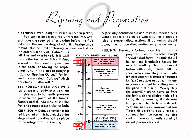 Calavo-Cade Of Recipes (2), 1942