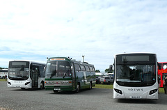 Dew's Coaches vehicles at The Big Bus Show, Stonham Barns - 11 Aug 2024 (P1190091)