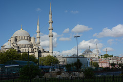 Istanbul, Yeni Cami (The New Mosque) and Suleymaniye Mosque