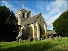 Iffley churchyard