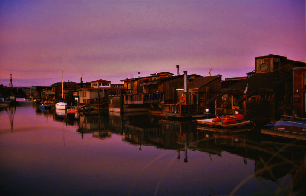 Abendstimmung in Sausalito/ San Francisco - HFW (1 PiP)