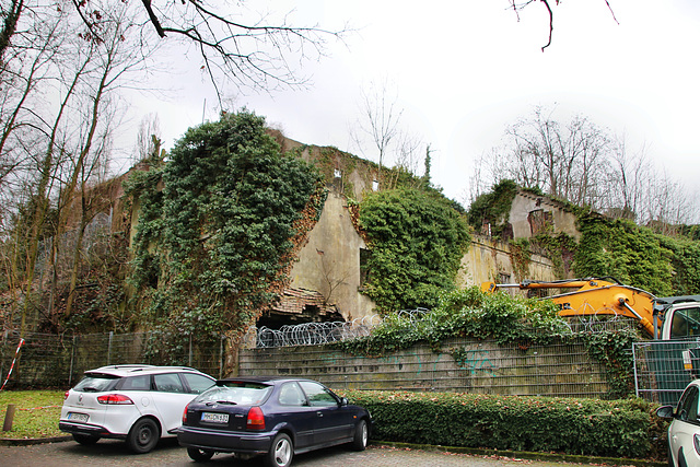 Ruine der ehemaligen Brauerei Ibing (Mülheim-Broich) / 18.01.2021