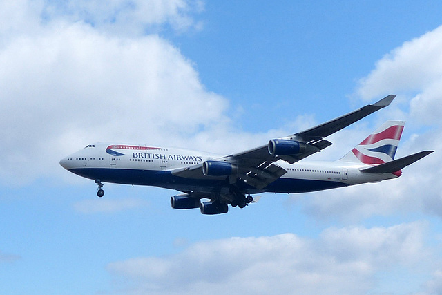 G-CIVD approaching Heathrow - 8 July 2017