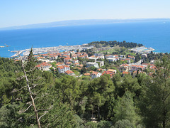 Colline de Marjan : vue sur le port de plaisance, 1