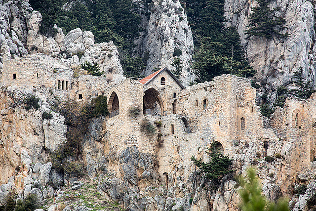 20141129 5689VRAw [CY] St. Hilarion [Kreuzritterburg], Keryneia, Nordzypern