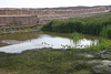 The reservoir inside the walls