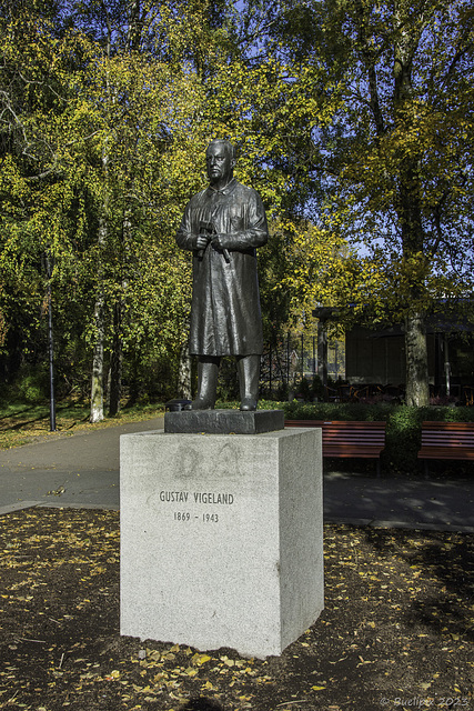 Statue des Bildhauers Gustav Vigeland ... P.i.P.  (© Buelipix)