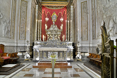 Der versilberte Altar der Hl. Rosalia im Dom zu Palermo