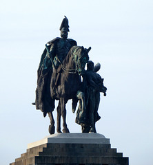 Koblenz- Statue of Kaiser Wilhelm I