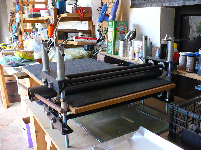 I have a rolling press!