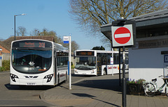 Coach Services of Thetford BJ60 BYX and CS67 BUS in Mildenhall - 27 Mar 2025 (P1200709)