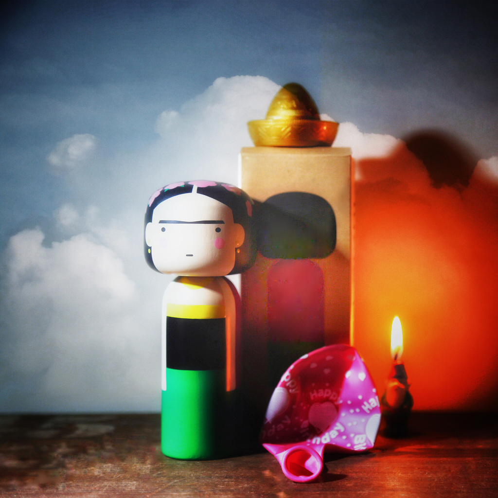 a birthday still life