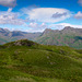 Lingmoor Fell view to Bowfell and the Langdale Pikes