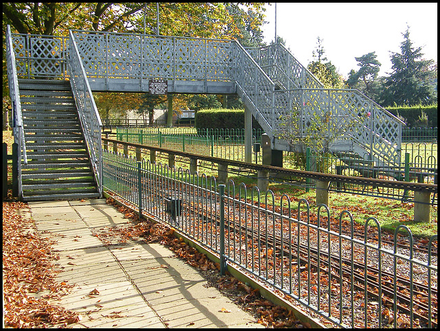 miniature railway bridge