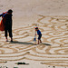 Art "effet mer" au Blanc-Nez