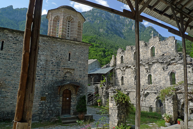 Greece - Lithochoro,  Agios Dionysios Monastery