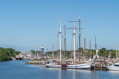 Traditionssegler "Vliegende Hollander" in Enkhuizen