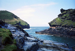 Boscastle Harbour (Scan from August 1992)