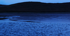 Shetland - frozen loch