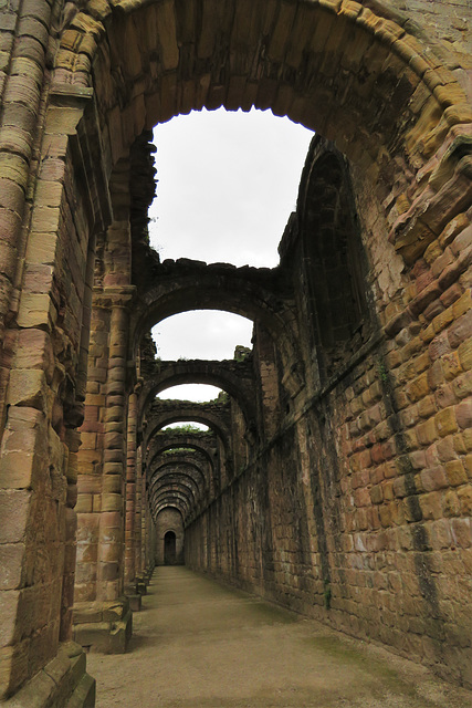 fountains abbey, yorks.