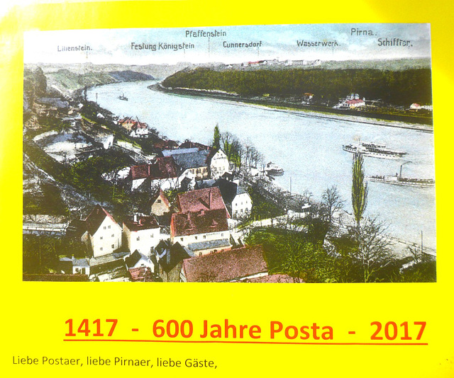 600 Jahre 'Posta' - 1417 - 2017