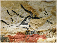 Peintures dans l'atelier du centre international de Lascaux 4 (24)