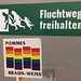 Fluchtwege freihalten!