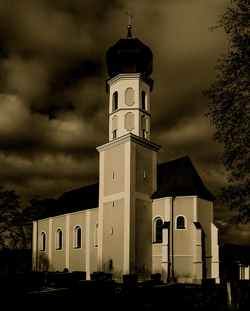 Schönach, Ehemalige katholische Pfarrkirche St. Martin (PiP)