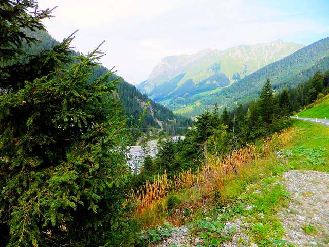 Auf dem Weg zum Hahntennjoch. ©UdoSm