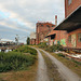 Verwaistes Betriebsgelände des stillgelegten Muskator-Werkes (Düsseldorf-Hafen) / 29.09.201