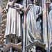 Strasbourg (67) 8 août 2011. Les "vierges folles" du porche de la cathédrale.