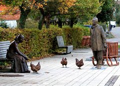 Begegnung im Park