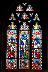 East window, chancel, St Michael's Church, Sutton on the Hill,  Derbyshire