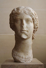 Portrait of Agrippina the Elder in the Louvre, June 2014