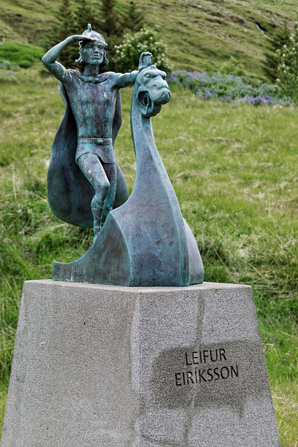 zu Besuch bei Leifur Eriksson (© Buelipix)
