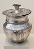 Silver Vase with a Lid from the Chao de Lamas Hoard in the Archaeological Museum of Madrid, October 2022
