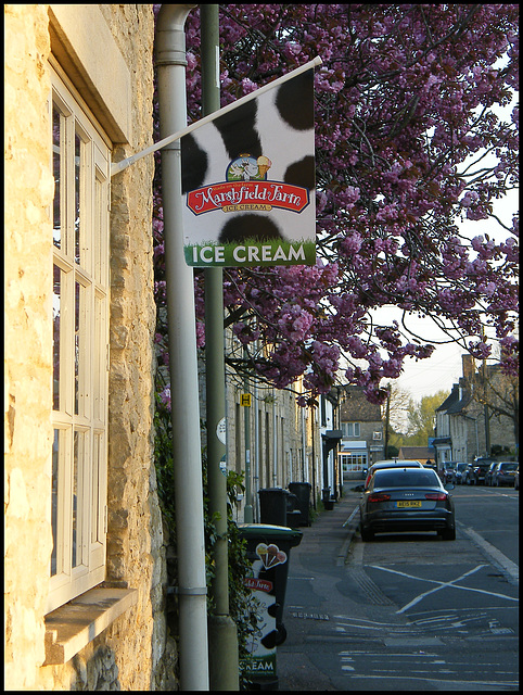 ice cream for spring