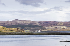 Raasay and ferry from Sconser