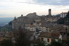 Italy, The Fortress of Anghiari in the Morning