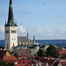 A view to north, from Kohtu Belvedere, Tallinn.