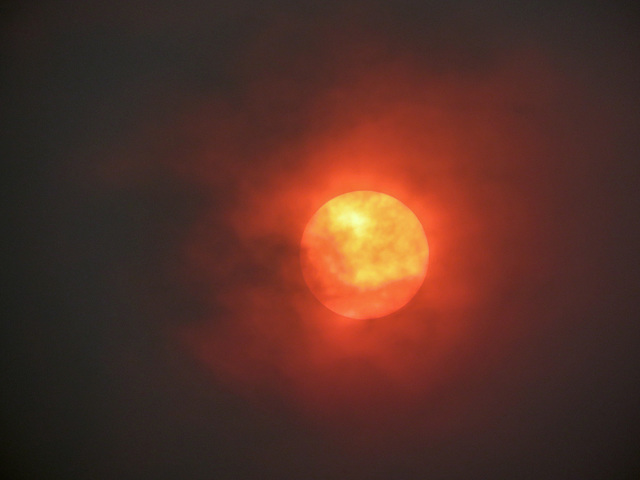 Smokey sun