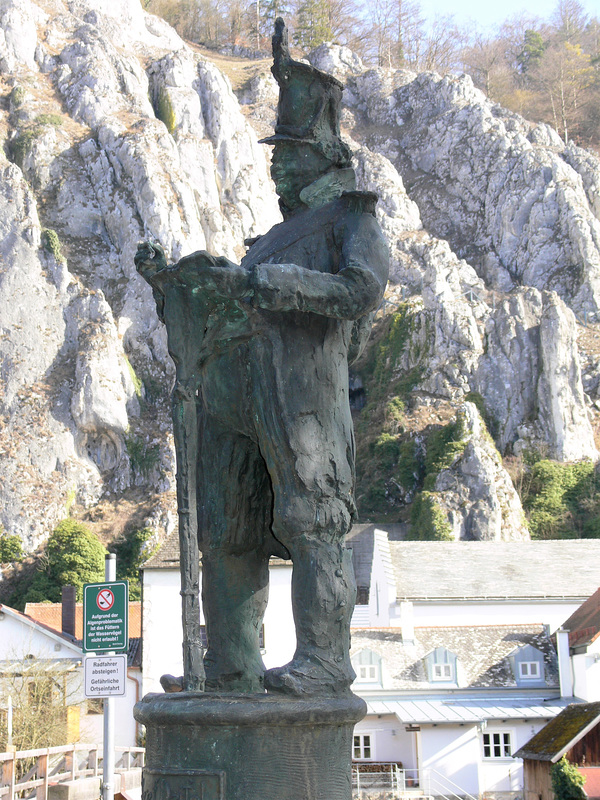Bronzefigur Josef Deifl