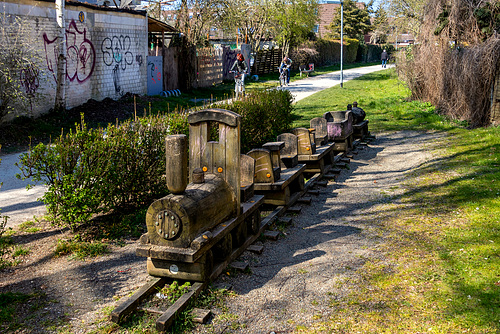 Zug am Ringgleis ;-)