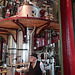 Prince Consort's steam cylinders and man in charge