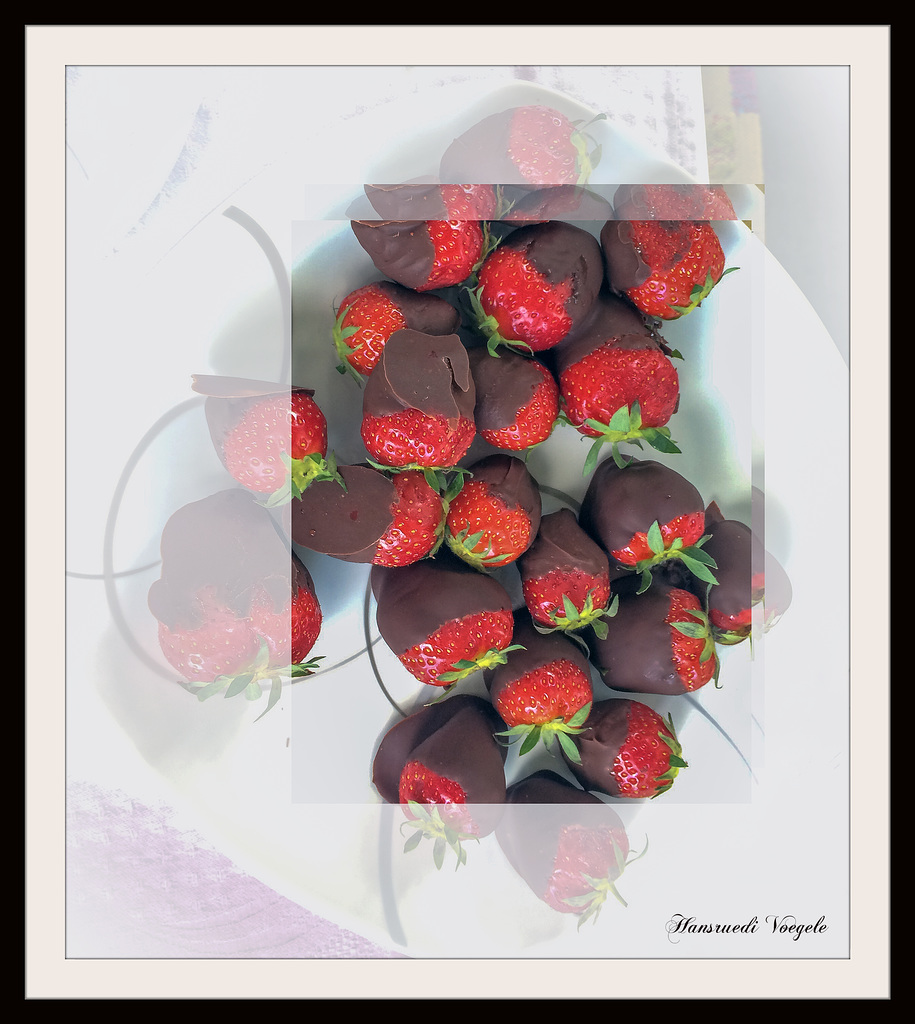 Feine Erdbeeren