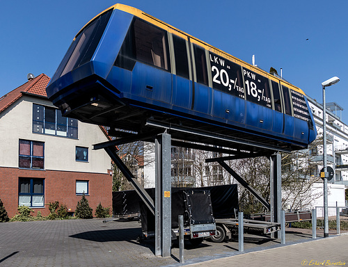 Magnetbahnwagen - nun Werbefläche (PiP)