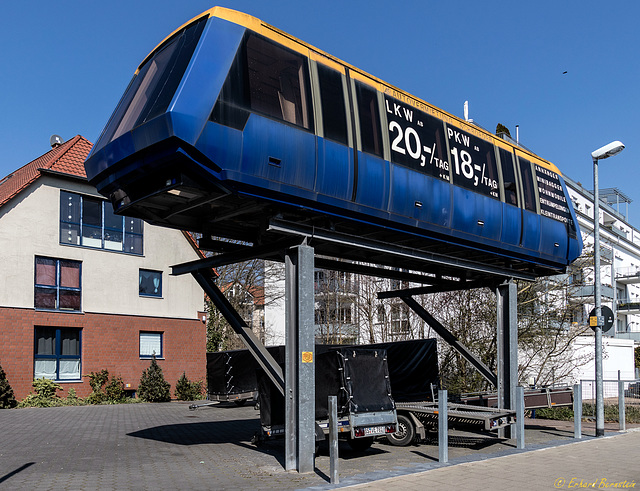 Magnetbahnwagen - nun Werbefläche (PiP)