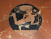 Detail of the Terracotta Kylix Signed by Kachrylion in the Metropolitan Museum of Art, January 2020