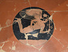 Detail of the Terracotta Kylix Signed by Kachrylion in the Metropolitan Museum of Art, January 2020