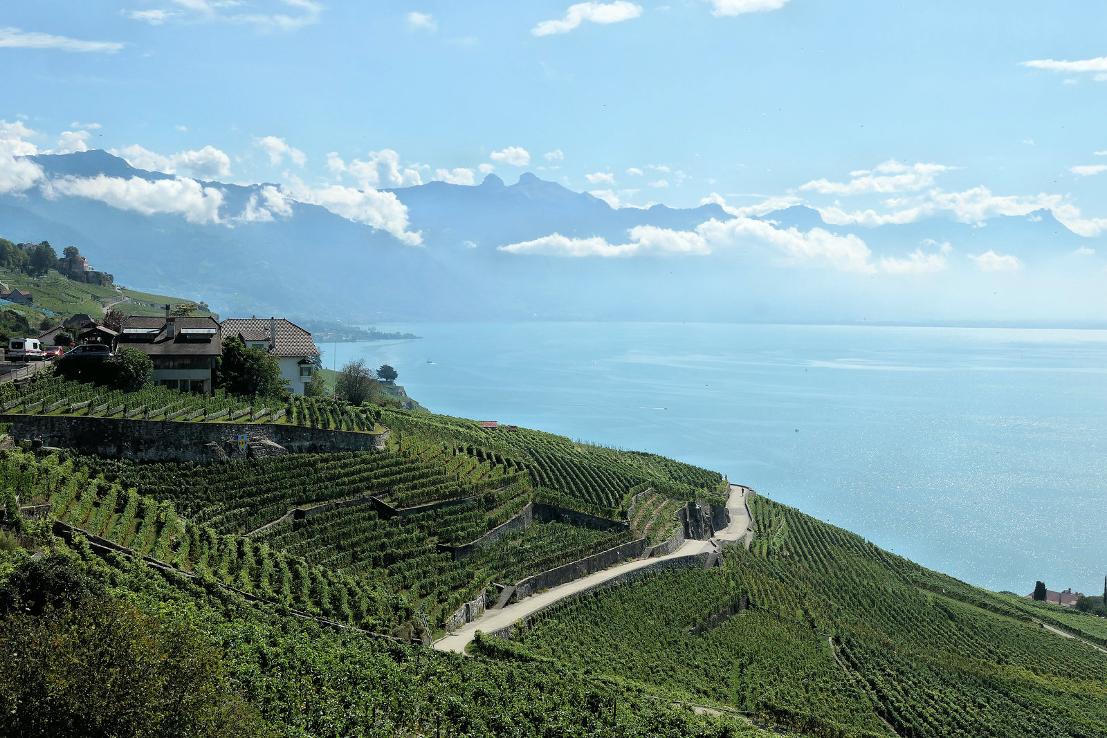 Chexbres. Corniche de Lavaux (CH, Vaud) 15 septembre 2023.